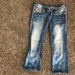 Women’s rock revival Capri pants, size 27